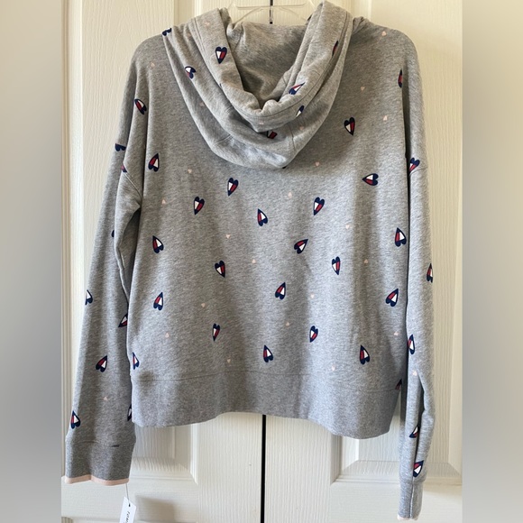 Women’s TOMMY HILFIGER SPORT Hoodie - Gray - Picture 5 of 7